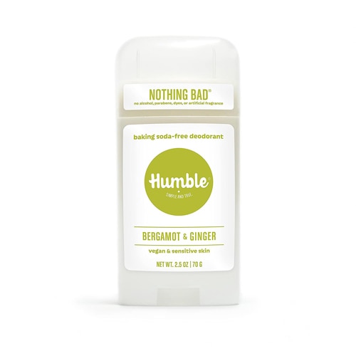 Humble Brands Deodorant Vegan & Sensitive Skin Formula Bergamot & Ginger