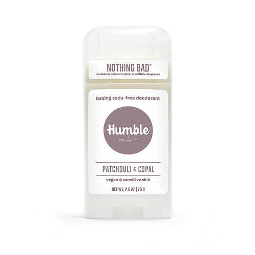 Humble Brands Deodorant Vegan & Sensitive Skin Formula Patchouli & Copal