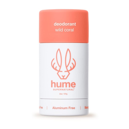 Hume Supernatural Deodorant Aluminum Free - Wild Coral