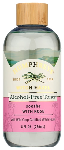 Humphrey's Alcohol-Free Witch Hazel Toner - Soothe with Rose