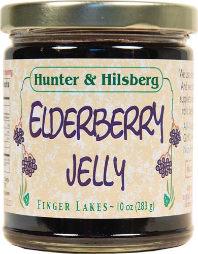 Hunter & Hilsberg Gluten Free Non-GMO Natural Jelly Elderberry