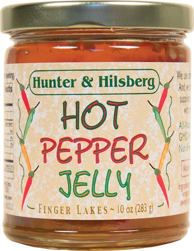 Hunter & Hilsberg Gluten Free Non-GMO Natural Jelly Hot Pepper