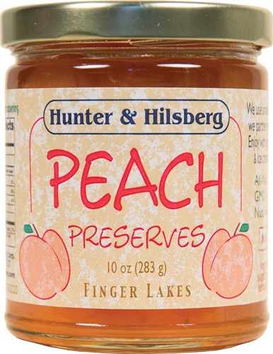 Hunter & Hilsberg Gluten Free Non-GMO Preserves Peach