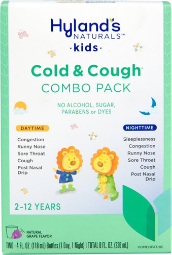 Hyland's 4 Kids Cold 'n Cough Day & Night Value Pack Grape