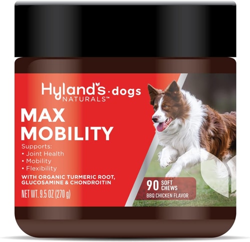 Hyland's Dogs Naturals Max Mobility Supplement BBQ Chicken