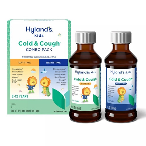 Hyland's Kids Cold & Cough Day & Night Combo Pack Original