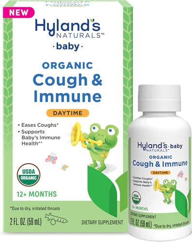 Hyland's Naturals Baby Organic Cough & Immune Drops Daytime