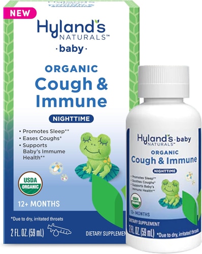 Hyland's Naturals Baby Organic Cough & Immune Drops Nighttime