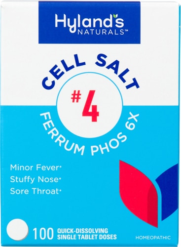 Hyland's Naturals Cell Salt 4 Ferrum Phos 6X