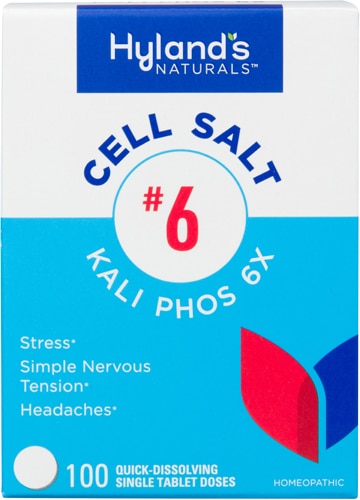 Hyland's Naturals Cell Salt 6 Kali Phos 6X