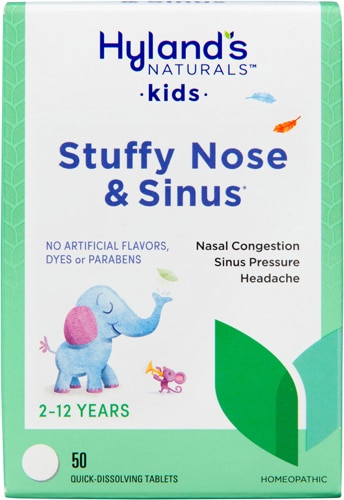 Hyland's Naturals Kids Stuffy Nose & Sinus Tablet