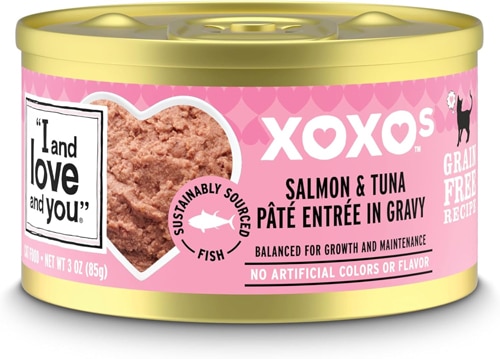 I and Love and You XOXOs Wet Cat Food Salmon & Tuna Pate