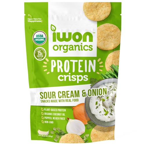 IWON Protein Crisps Organic Sour Cream & Onion