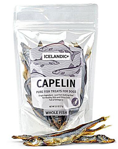 Icelandic+ Capelin Whole Fish Dog Treat