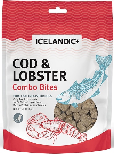 Icelandic+ Combo Bites Dog Treat Cod & Lobster