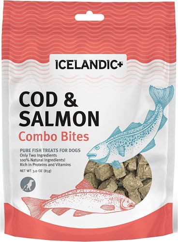 Icelandic+ Combo Bites Dog Treat Cod & Salmon