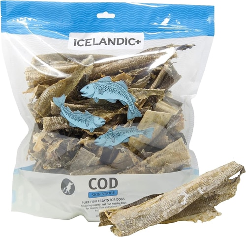 Icelandic+ Dog Treats Cod Skin Pieces