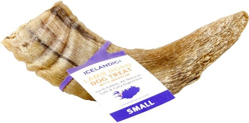 Icelandic+ Lamb Horn High Protein Dog Chew - Small - 1 Dog Treat