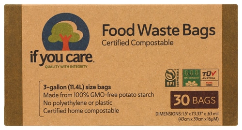 If You Care Food Waste Bags 3 Gallon