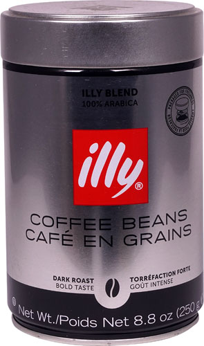 Illy Caffe Bean Coffee Dark Roast