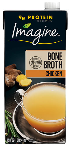 Imagine Foods Bone Broth Gluten Free Chicken