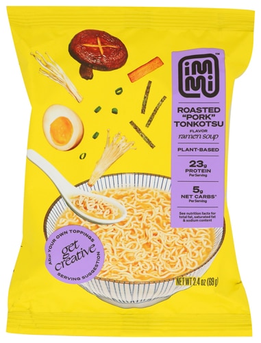 Immi Ramen Soup Plant-Based Pouch Roasted Pork Tonkotsu