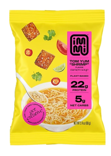 Immi Ramen Soup Plant-Based Pouch Tom Yum Shrimp