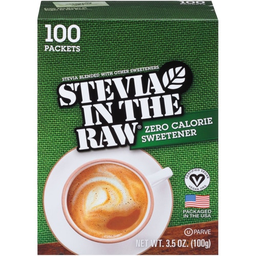 In The Raw Stevia Natural Zero Calorie Sweetener