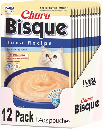 Inaba Churu Cat Treat Lickable Bisque Tuna Recipe