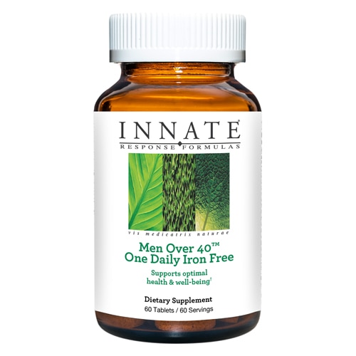 Innate Response Formulas Men Over 40 One Daily Iron Free