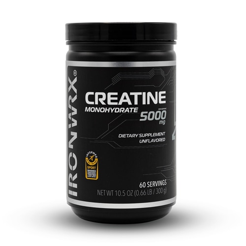Ironwrx Creatine Monohydrate - Informed Sport Certified Unflavored