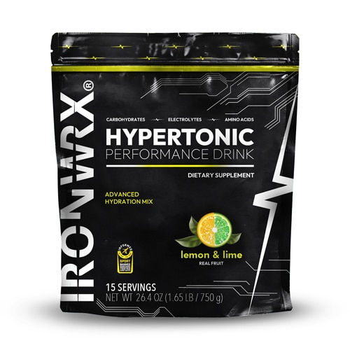 Ironwrx Hypertonic Performance Drink - Informed Sport Certified Lemon & Lime