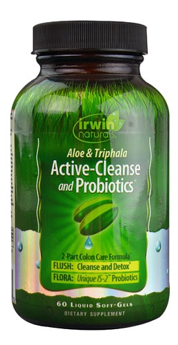 Irwin Naturals Aloe & Triphala Active-Cleanse and Probiotics™