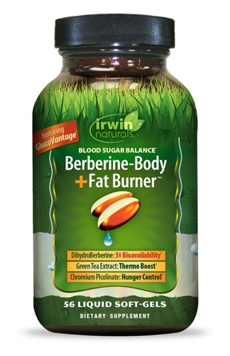 Irwin Naturals Blood Sugar Balance Berberine Body + Fat Burner