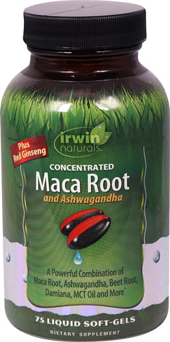 Irwin Naturals Concentrated Maca Root and Ashwagandha