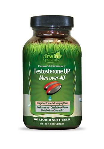 Irwin Naturals Energy & Endurance Testosterone Up for Men Over 40