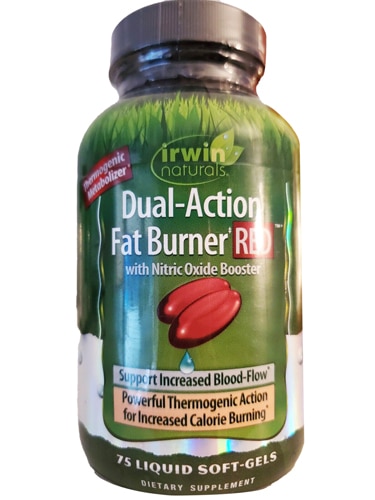 Irwin Naturals Green Tea Fat Burner Red™ with Nitric Oxide Booster Dietary Supplement