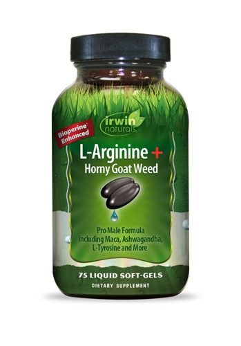 Irwin Naturals L-Arginine + Horny Goat Weed