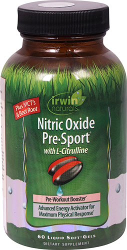 Irwin Naturals Nitric Oxide Pre-Sport with L-Citrulline