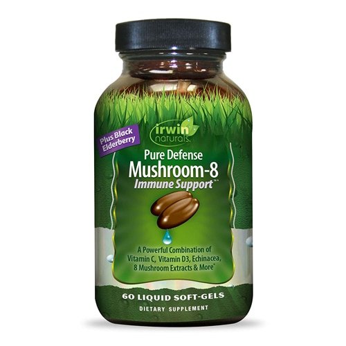 Irwin Naturals Pure Defense Mushroom-8 Immune Support