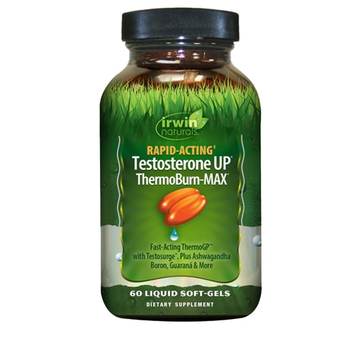 Irwin Naturals Rapid-Acting Testosterone UP ThermoBurn-Max