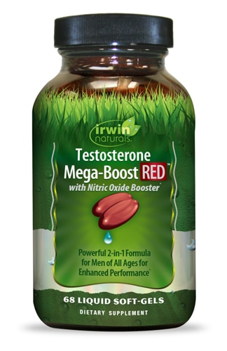 Irwin Naturals Testosterone Mega Boost RED