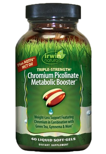 Irwin Naturals Triple-Strength Chromium Picolinate Metabolic Booster