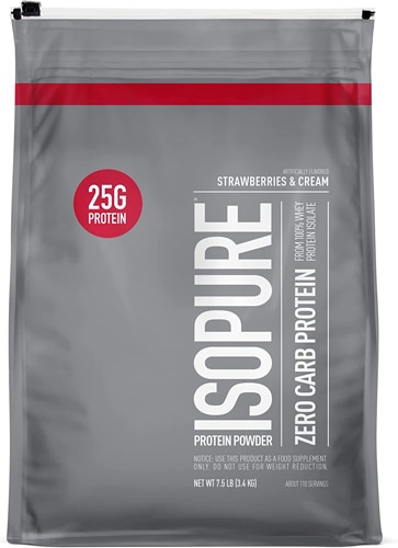 Isopure Low Carb Protein Powder Strawberries And Cream