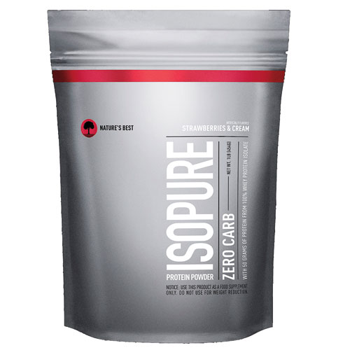 Isopure Low Carb Protein Powder Strawberries & Cream