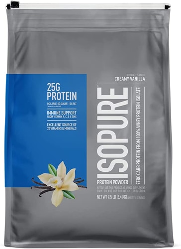 Isopure Zero Carb Protein Powder Creamy Vanilla