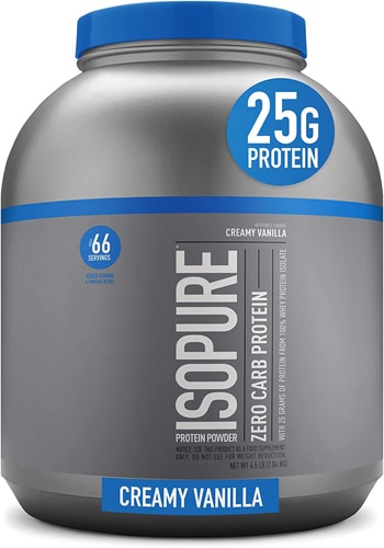 Isopure Zero Carb Protein Powder Creamy Vanilla