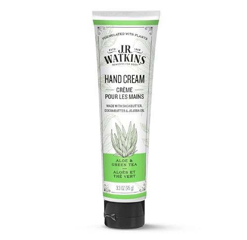 J. R. Watkins Shea Butter Hand Cream Aloe and Green Tea