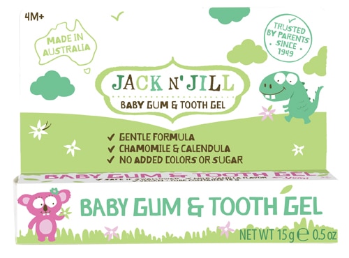 Jack N' Jill Baby Gum and Tooth Gel Natural Teething Relief