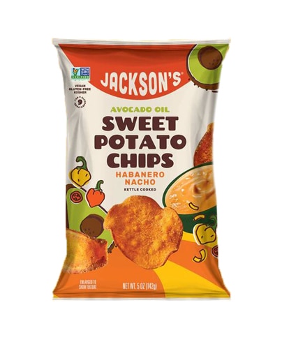 Jackson's Habanero Nacho Sweet Potato Chips in Avocado Oil